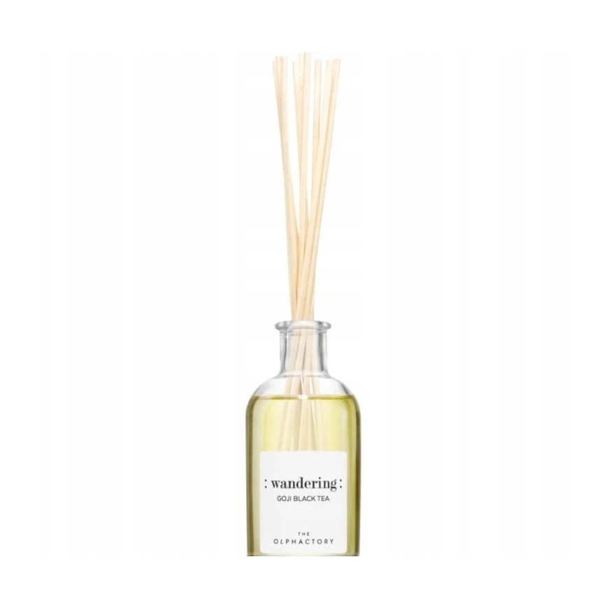 The Olphactory Wandering Goji Musta Aromatiivinen Keppi Aromikeittimen Diffuusori, 100 ml – 2