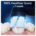 Oral-B iO Gentle Care nomaiņas otu galviņas, melnas, 8 gab Oral-B iO Gentle Care nomaiņas otu galviņas, melnas, 8 gab