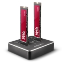 Axagon ADSA-M2C saugojimo diskų prijungimo stotis USB 3.2 Gen 2 (3.1 Gen 2) Type-C Juoda Axagon ADSA-M2C saugojimo diskų prijungimo stotis USB 3.2 Gen 2 (3.1 Gen 2) Type-C Juoda