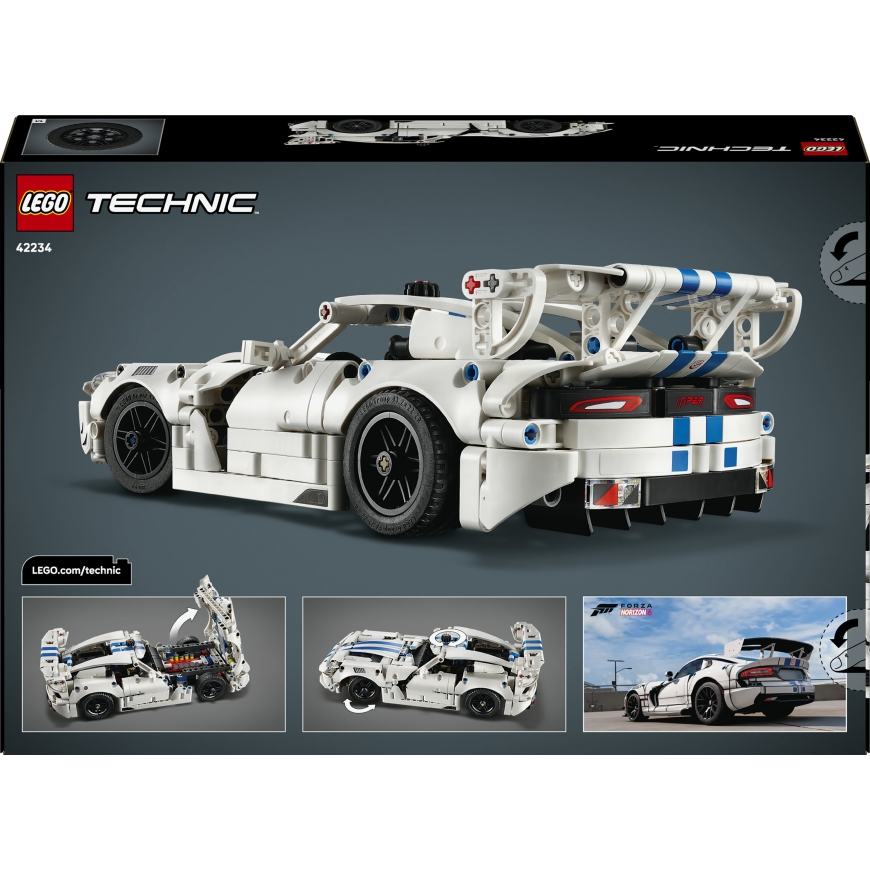 LEGO Technic 42234 Dodge Viper GTS-R - sporta auto – 3
