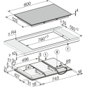 Miele KM 8684-2 FL - индукционная варочная панель, 80 см Miele KM 8684-2 FL - индукционная варочная панель, 80 см