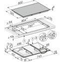 Miele KM 8684-2 FL - induction cooktop, 80 cm Miele KM 8684-2 FL - induction cooktop, 80 cm