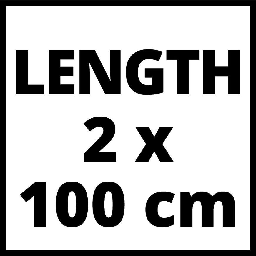 Einhell Alumīnija vadotne L700, 2 gabali