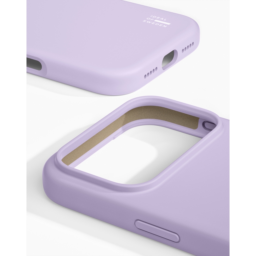 Чехол Silicone Case MagSafe Ideal Of Sweden для iPhone 17 Pro Max, Лавандовое молоко – 4