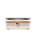 WoodWick Café Macchiato vahaküünal Ellipse Kohv Valge, Pruun 1 tk.