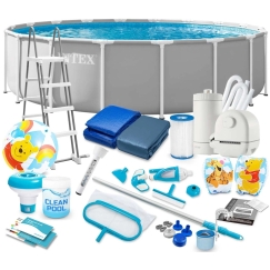 Intex 26732ND 21in1 dārza baseins ar rāmi 549 x 122 cm