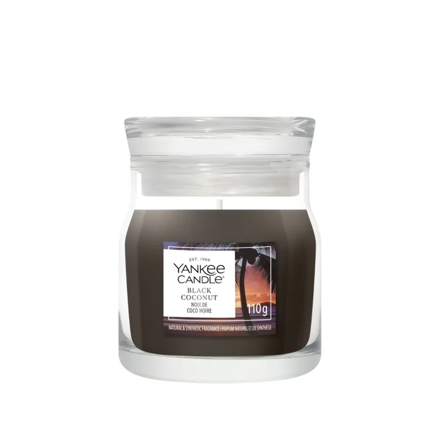 Scented candle YANKEE CANDLE BLACK COCONUT 110 g small