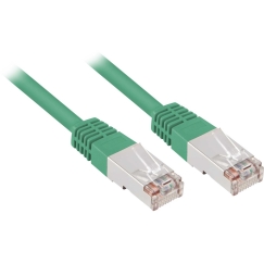 Сетевой кабель Sharkoon RJ45 CAT5e SFTP 10 м Зеленый