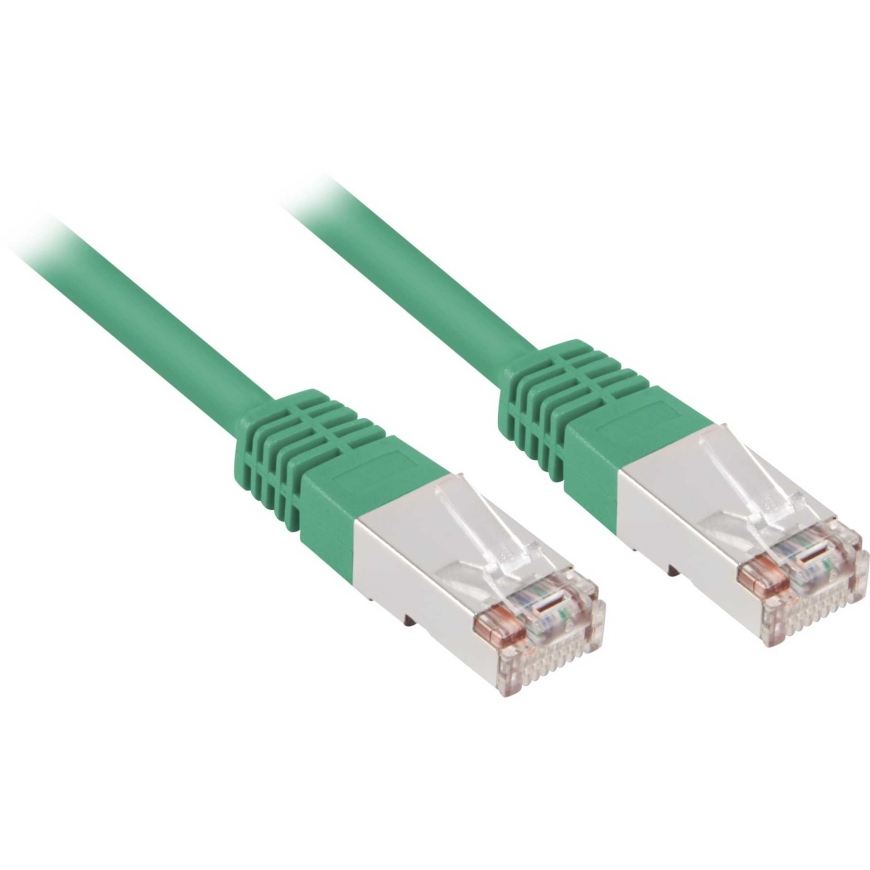 Sharkoon RJ45 võrgukaabel CAT5e SFTP 10 m Roheline