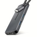 Axagon HMC-5H8K USB 5Gbps hub 2x USB-A USB-C HDMI 8k/30Hz PD 100W kabel USB-C Axagon HMC-5H8K USB 5Gbps hub 2x USB-A USB-C HDMI 8k/30Hz PD 100W kabel USB-C