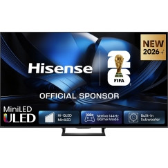 Hisense 100U7SE TV 2.54 m (100") 4K Ultra HD Smart TV Wi-Fi Black, Grey 1000 cd/m²