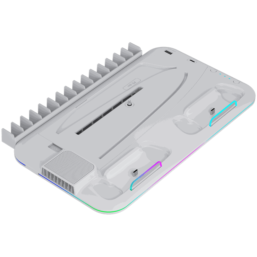 Canyon Cooling stand CS-51 RGB PS5 Slim/DE Charge White – 2