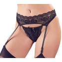 Cottelli String & Suspenders musta XL Cottelli String & Suspenders musta XL