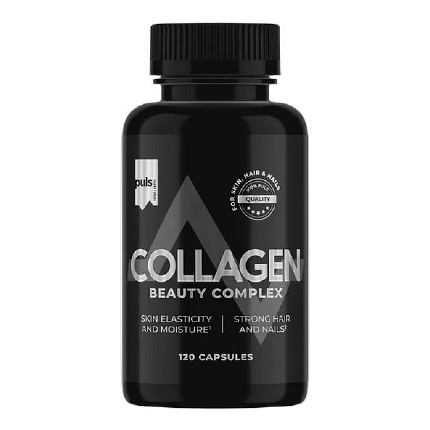 Puls Nutrition Kolagēna skaistums, 120 kapsulas