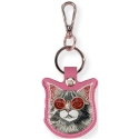 Чехол для очков Locatorr Nimmy Cool and Cute Cat розового цвета Чехол для очков Locatorr Nimmy Cool and Cute Cat розового цвета