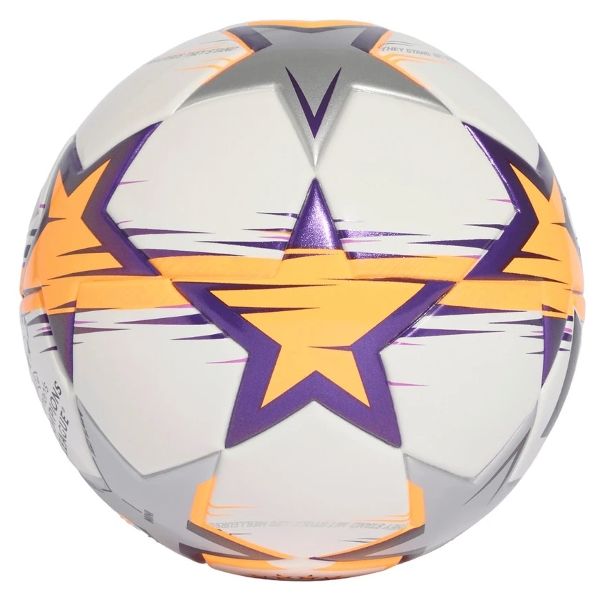 Futbolo kamuolys adidas UCL Womens Mini 26/27 League Stage balta ir-oranžinė-violetinė KE5143 (1) – 2