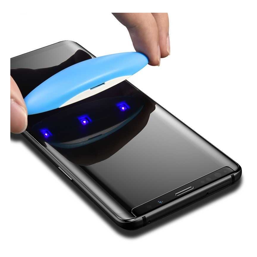 Riff "Täispinna kaitsekile + UV-lamp + nano-liim Huawei P30 Pro jaoks" – 2