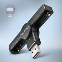 Axagon CRE-SMPA считыватель сим-карт Для помещений USB USB 2.0 Черный Axagon CRE-SMPA считыватель сим-карт Для помещений USB USB 2.0 Черный