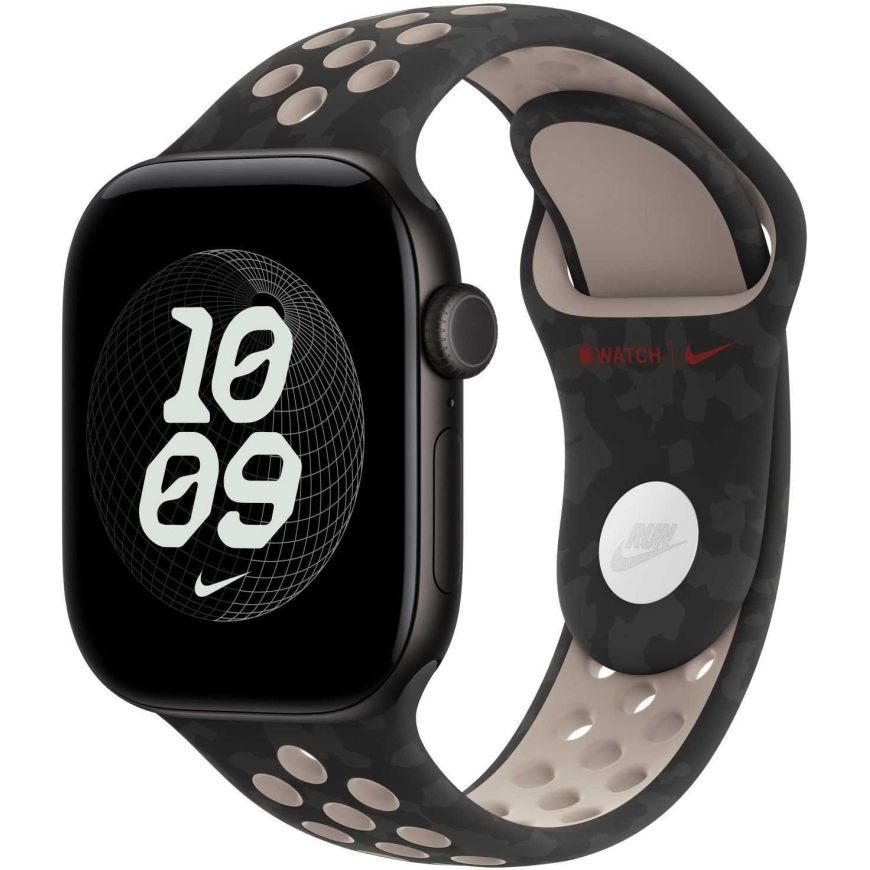 Apple 46 mm After Dark Black Nike sporto juosta S/M
