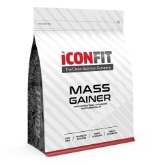 ICONFIT Mass Gainer Powder, Banana, 1.5 kg