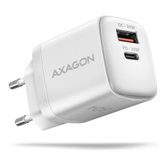 Axagon ACU-PQ30W PD3.0 & QC4+ 2xOUTPUTS wall charger 30W