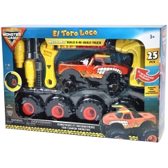 Monster Jam Mechanix 1:18 El Toro Loco koondamisauto