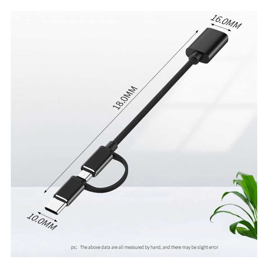 Riff OTG - Type-C + Micro USB Черный – 2