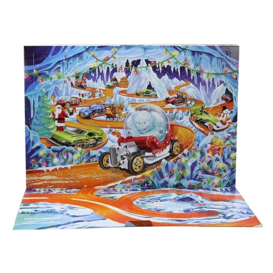 Hot Wheels Ziemassvētku kalendārs 2026 – 3