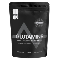 Puls Nutrition Glutamiinijauhe, maustamaton, 500 g