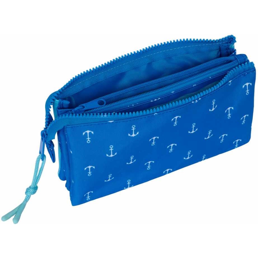 Safta Double Pencil Case Donald Blue 22 x 12 x 3 cm – 2
