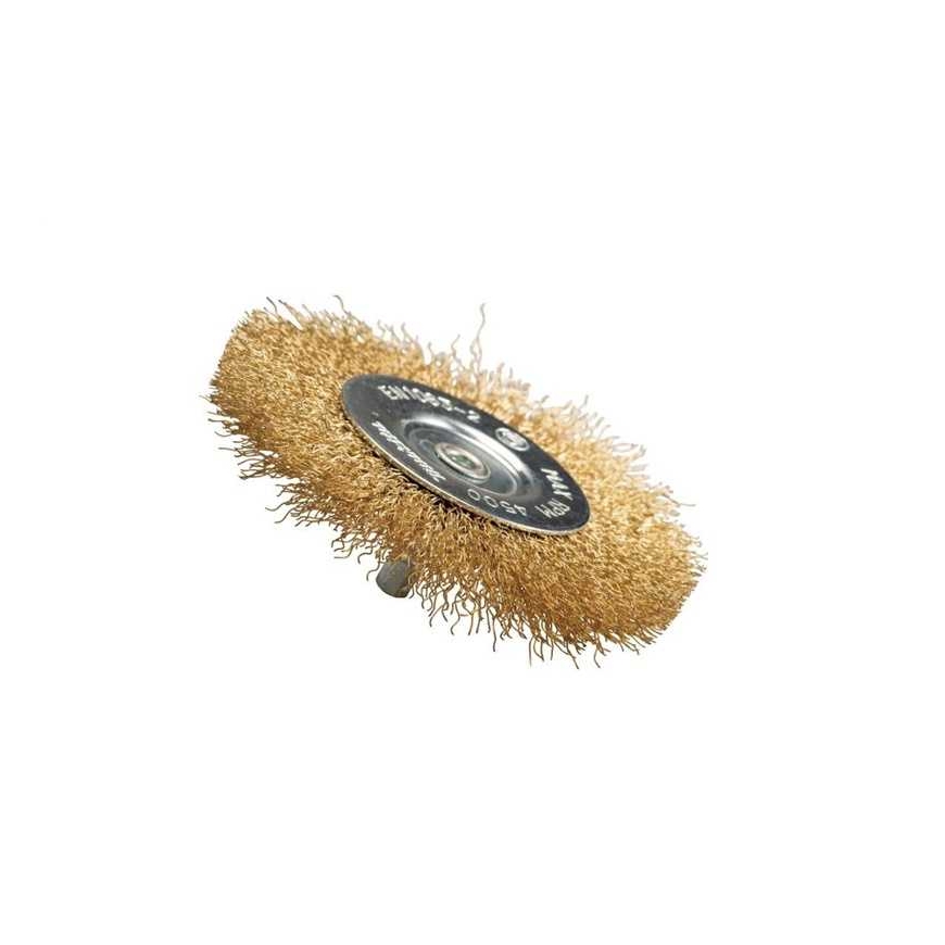 Makita _1736979 WIRE WHEEL BRUSH (BRASS COATED)