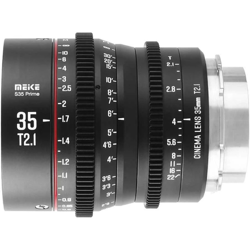 Objektiiv - Meike MK 35mm T2.1 S35 PL kinnitusega, T2.1, 48cm fookus, 80mm diameeter