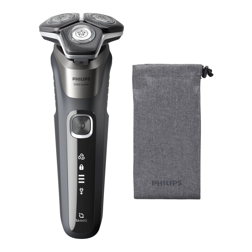Philips SHAVER Series 5000 S5887/10 Wet and dry electric shaver and soft pouch – 3