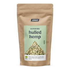 ICONFIT Kuoritut hampunsiemenet, luomu, 200 g