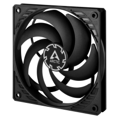 ARCTIC P12 Slim PWM PST Arvuti korpus Ventilaator 12 cm Must 1 tk