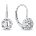 Brilio Silver Silver Hanging Earrings with Cubic Zirconia EA1278W Brilio Silver Silver Hanging Earrings with Cubic Zirconia EA1278W