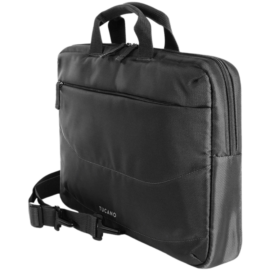 Tucano Borsa Idea комплект: сумка для ноутбука 13.3"/14" + мышь, черного цвета – 3