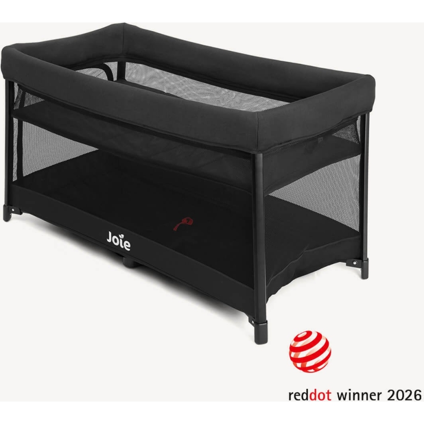 Joie Amigo 120 vaikų kelioninė lovelė, Shale Black