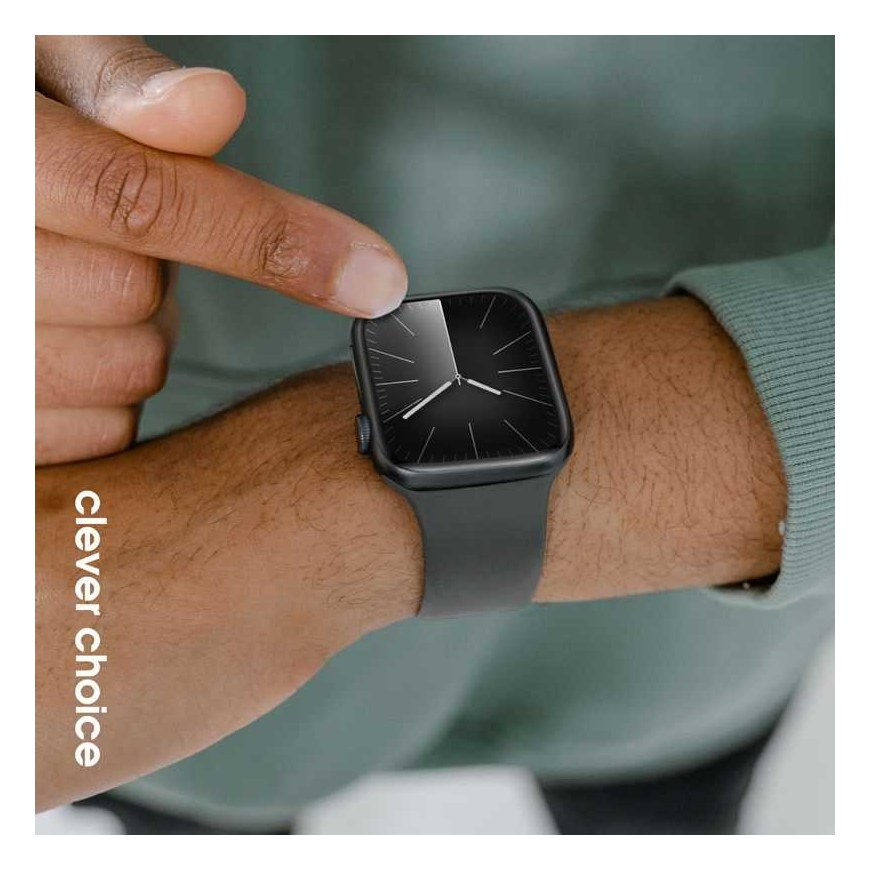 Crong Liquid Strap Apple Watch 44/45/46/49 mm grafiitti – 4