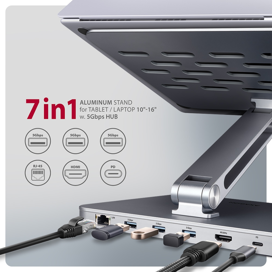 Axagon HMC-STND laptop stand – 4