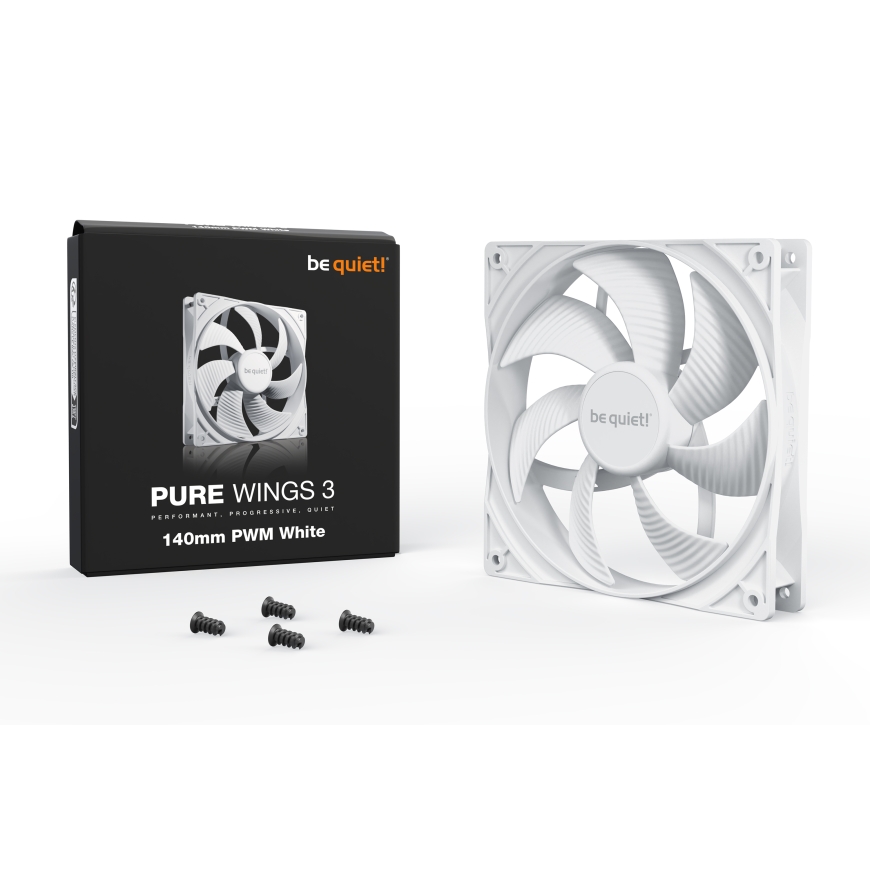 be quiet! Pure Wings 3 140mm PWM White Arvuti korpus Ventilaator 14 cm Valge 1 tk – 3