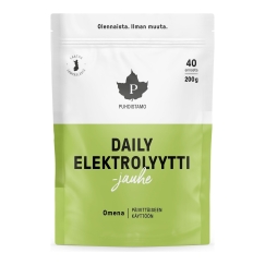 Puhdistamo Daily elektrolītu pulveris, ābols 200 g