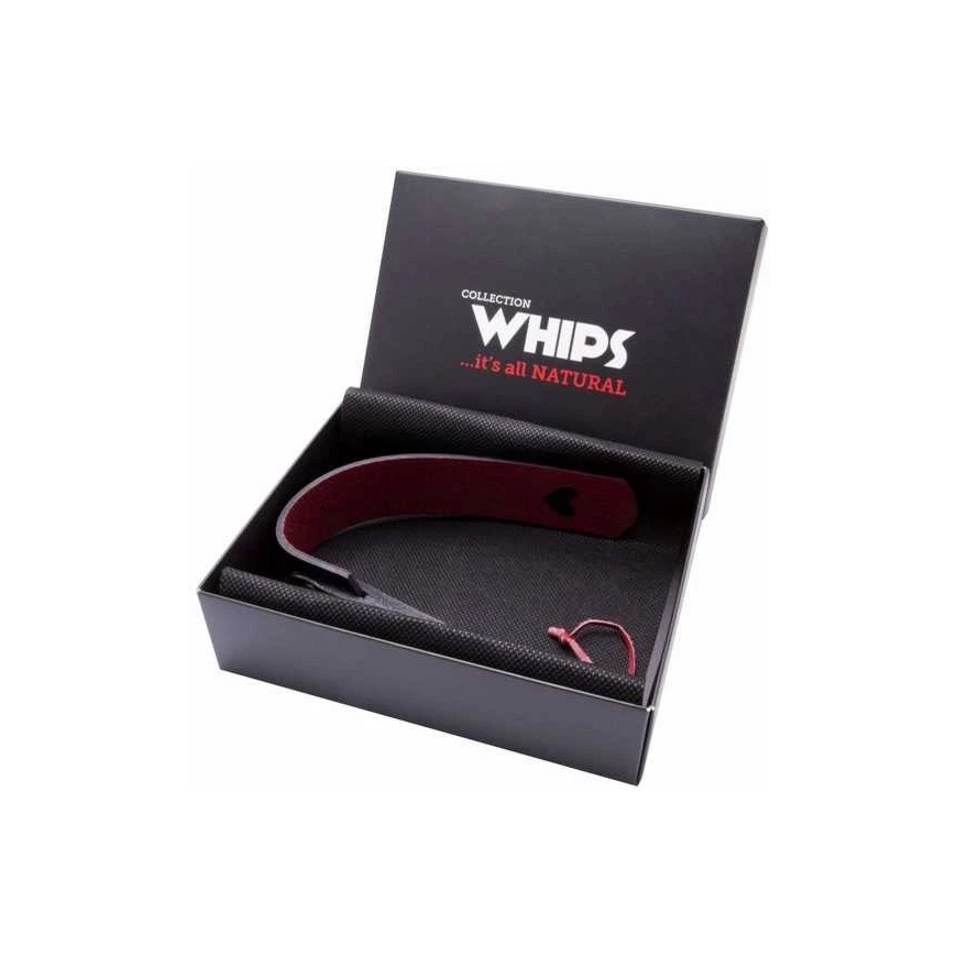 Whips Collections Sodu Pļauka Āda ar Sirdi