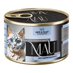 MAU pate ja filee steriliseeritud hirve liha haskap marjadega - märg kassitoit - 185g