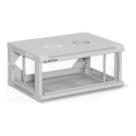 ALANTEC 19" 4U 600x450 sieninis kabinetas, pilkas