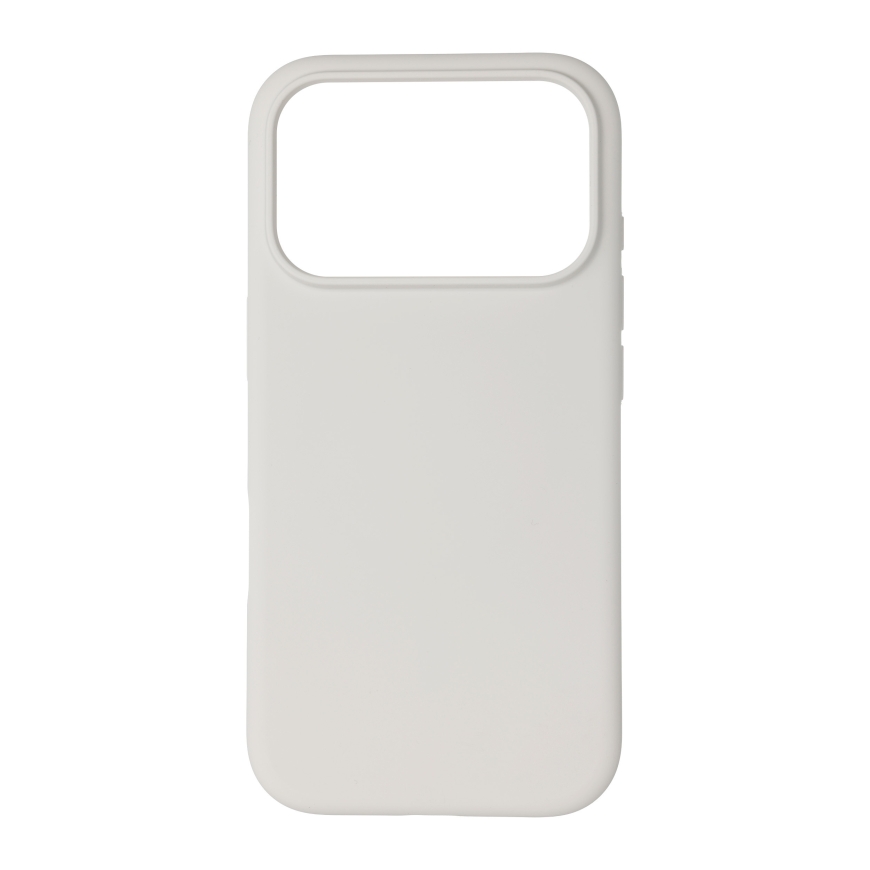 FoneKit MagSafe šķidra silikona aizsargapvalks, iPhone 18 Pro / 17 Pro, balts