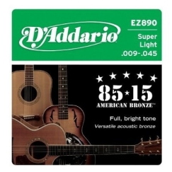 D'Addario EZ890 - akustilise kitarri keeltes (09-45)