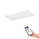 Eglo Rovito-Z smart ceiling lamp, white, 57 x 30 cm Eglo Rovito-Z smart ceiling lamp, white, 57 x 30 cm