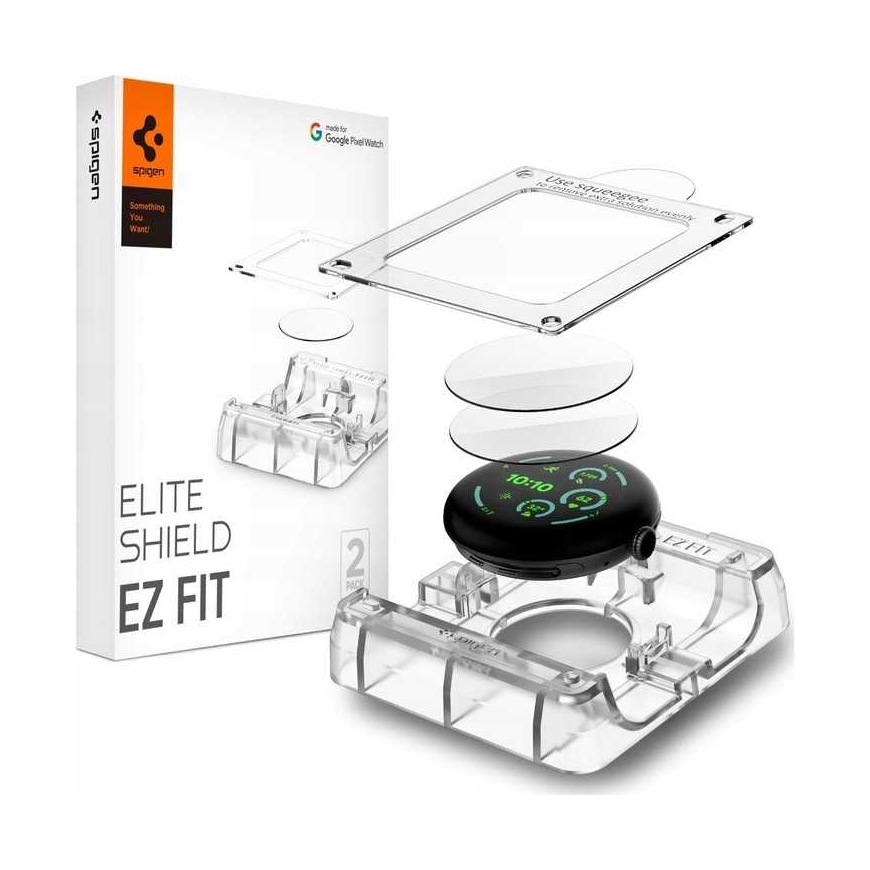 Spigen EliteShield EZ Fit Google Pixel Watch 4/ 3 41 mm (2 vnt.)