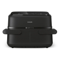 Philips 1000 series NA150/00 fryer Double 7 L Stand-alone 2450 W Hot air fryer Black Philips 1000 series NA150/00 fryer Double 7 L Stand-alone 2450 W Hot air fryer Black